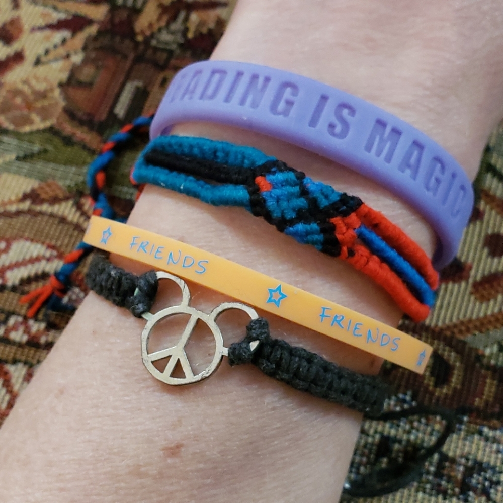 4 bracelets